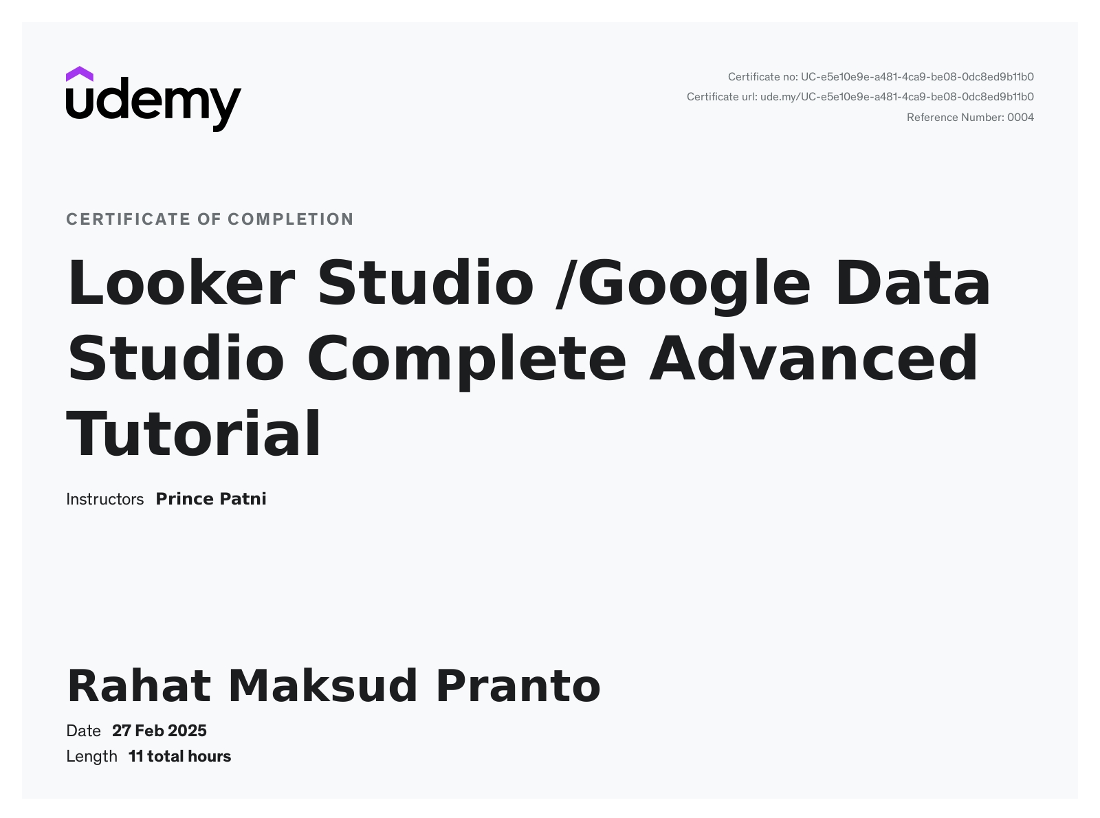 Looker Studio /Google Data Studio Complete Advanced Tutorial